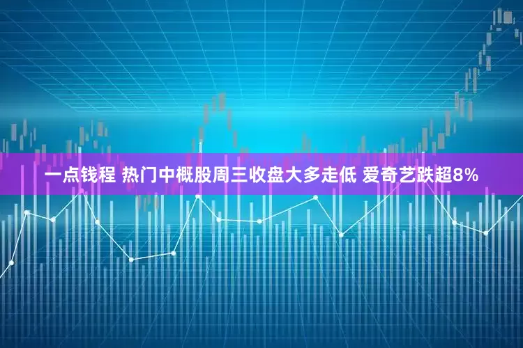 一点钱程 热门中概股周三收盘大多走低 爱奇艺跌超8%