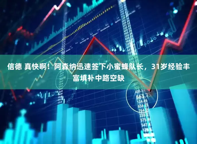 信德 真快啊！阿森纳迅速签下小蜜蜂队长，31岁经验丰富填补中路空缺